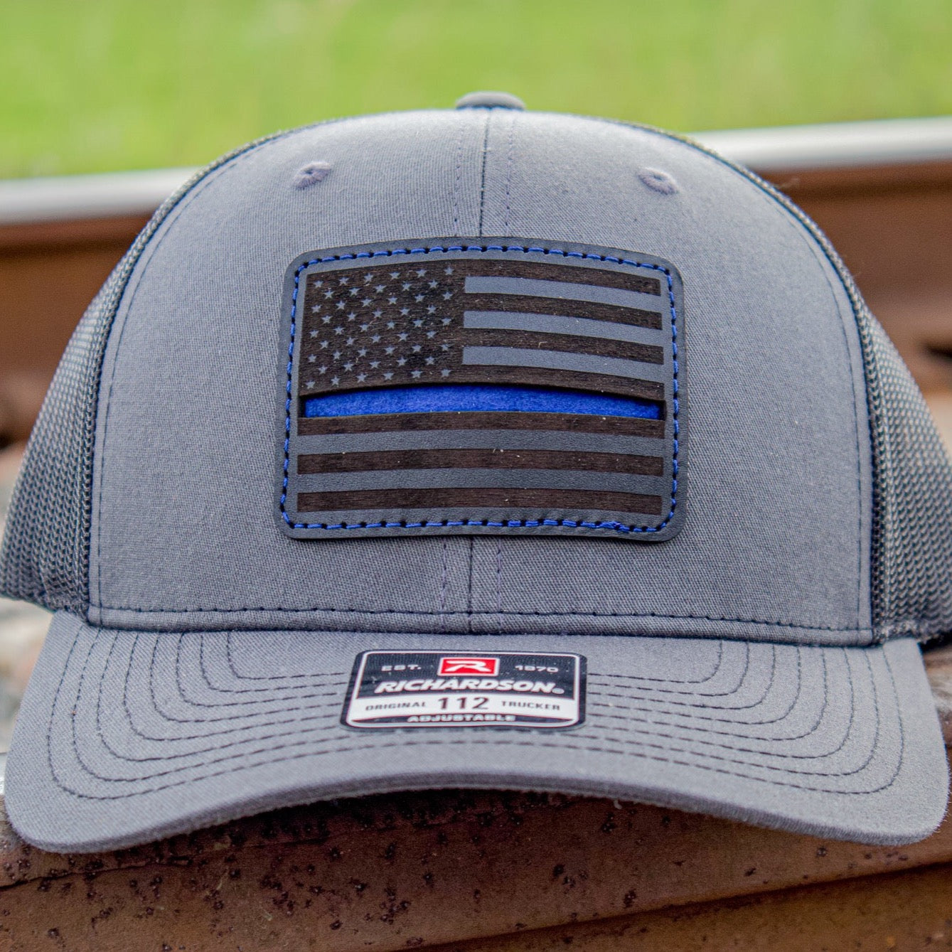 Thin Blue Line Trucker Hat