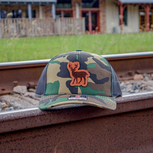 Camo Buck Trucker Hat