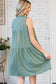 Sleeveless Tiered Dress