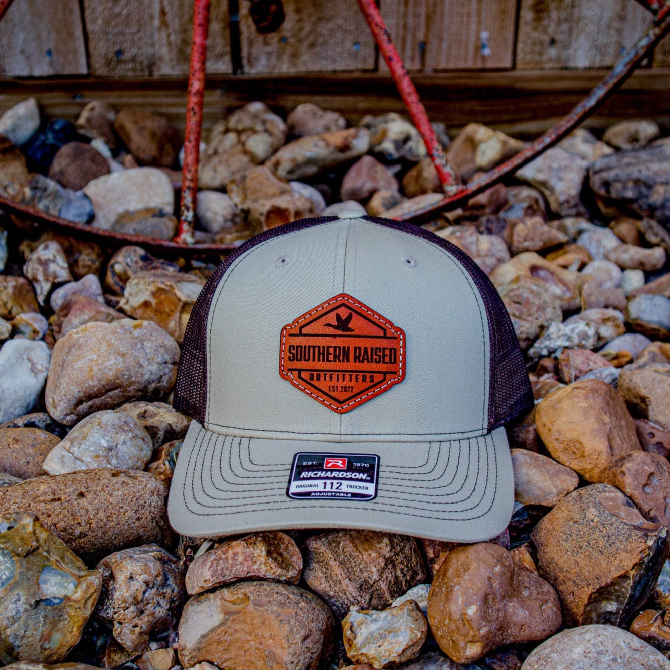 Logo Patch Trucker Hat – southern raised outfitters
